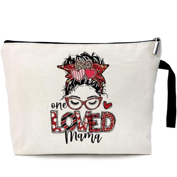Cosmetic Bag NWT - One Love Mama，Gifts for Mom，birthday Gifts for Mom. - Picture 1 of 3